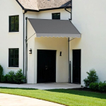 Markiis, Klemmmarkise, 200x120 cm, Antratsiit