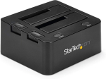 Startech. com Sdock2u33 &ndash; usb 3.0 topeltk&otilde;vaketta dokkimisjaam Uasp-ga 2,5/3,5 tolli Ssd/hdd Sata 6 Gbps jaoks
