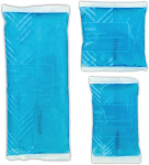 Multiple Compress kuuma/k&uuml;lma komplekt - 3 t&uuml;kki - geeljahutusega padjad - suur ja v&auml;ike kompress - korduvkasutatav - k&uuml;lmakott - soojenduspadjake - jahutuspadi - jahutus- ja soojenduspadjad (1 x Set Basic Multiple Compresses)