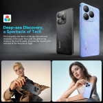 Telefon 5G BLACKVIEW SHARK 9 8/256GB 6.67" 90Hz 5000mAh 50MP+8MP Android 14 Dual SIM GPS - Must