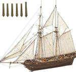 Stecto puidust mudellaev, 7-14 aastat, unisex, 400 x 150 x 270 mm