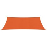 P&auml;ikesepuri 160 g/m&sup2; oranž vidaXL, 3,5 x 4,5 m HDPE