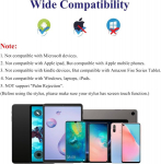 Stylus-pliiats android puuteekraanidele, Kenkor Pom vedrupliiats tahvelarvutile, type-c puutepliiats, tahvelarvuti pliiats, mis &uuml;hildub Samsungi/huawei/mi/vivo ja muude android nutitelefonide ja tahvelarvutitega (lilla)