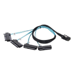 Mini Sas Sff-8087 kuni 4x Sff-8482 Sas/sata kaabel 100cm