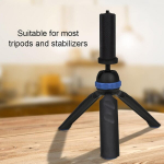 Tripod extension pole, reguleeritav teleskoopiline varda monopodi tarvik, kaamera statiivi kinnituse pikendus laua statiivi stabilisaatorile