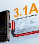Usb c kaabel 3.1 a [2 tk 1 m] kiirlaadimine, 90 kraadise nurga laadimiskaabel iphone 15 16 pro max plus type c kaabel samsung galaxy s25 s24 s23 s22 s21 s20 plus/ultra/fe, note20, a72 a71 a52 a51 jaoks
