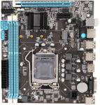 H61 lga 1155 lauaarvuti emaplaat micro atx m&auml;nguemaplaat i3, i5, i7 pentium celeron, kahe kanaliga ddr3 hdmi vga 1000m lan, sata 2.0, usb, m.2 nvme ngff
