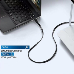 Lan-kaabel 30 meetrit, cat 6 ethernet v&otilde;rgukaabel 30 m pikkune lame, kiire rj45 internetikaabel v&auml;ljas siseruumides 1000 mbit/s wifi-kaabel 30 m must gigabitine patch-kaabel l&uuml;litile modemile