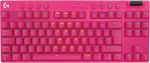 Logitech G Pro X Tkl Lightspeed juhtmevaba m&auml;nguriklaviatuur - magenta - Pan - tactile
