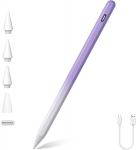 Stylus Pen Ipad 2025&ndash;2018 jaoks, kiire laadimine ja peopesa t&otilde;rjumine/kallutusfunktsioon, pliiats Ipad 11th/10th/9th&ndash;6th Generation, Air M2 M3 11"/13"/5th/4th/3rd Gen/pro 11"/12.9"/13" M4, Mini A17 Pro/6th/5th