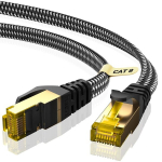 Ariskeen Cat 8 lan-kaabel 3 m, kiire (40 gbps 2000 mhz/s) gigabitine ethernet-v&otilde;rgukaabel, rj45 s/ftp varjestatud interneti patch-kaabel ruuterile modemile s&uuml;learvutile