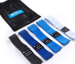 Pump Bros Premium treeningkummi komplekt, 5 takistuskummi, aasaga kummipaelad, treeningkumm koduseks kasutamiseks, takistuskummide komplekt jala- ja tuharalihaste treenimiseks, sport, jooga
