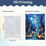 Tostog v&auml;rvimine numbrite j&auml;rgi t&auml;iskasvanutele koos raamiga, k&otilde;rghooned ja taksod akr&uuml;&uuml;lv&auml;rvide komplekt, isetehtud k&auml;sitsi maalitud &otilde;limaalikomplekt, v&auml;rvimine numbrite j&auml;rgi, t&auml;iskasvanud algajale, kodukaunistus, 30 x 40 cm