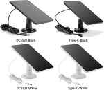 Irishom p&auml;ikesepaneel turvakaamerale ip6 veekindel 360 kraadi reguleeritav pidev toide 10w 5v laadimise p&auml;ikesepaneelidega c-t&uuml;&uuml;pi pordiga 3 m laadimiskaabel