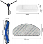 Vaakumtarvikute komplekt Ecovacs Deebot N20 N20 Plus N20 Pro Plus tolmuimejatele: peamine k&uuml;lghari, filter, mopilappide komplekt, varuosa (a)