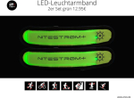 Znex Led valgus k&auml;ev&otilde;ru spordiks ja vaba&otilde;hutegevusteks, ere Led jooksujalgratta vilkuv hoiatusvalgusti suureks n&auml;htavuseks pimedas.