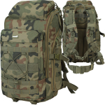 Matkaseljakott Aldus, Texar, 57 l, vormitud seljaosa, puusav&ouml;&ouml;, PL Camo / Wz.93 kamuflaaž