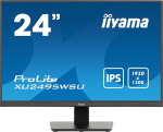 Monitor Iiyama Prolite Xu2495wsu-b7 61.1 cm 24.1 tolline Ips Led monitor Wuxga 16:10 Hdmi Dp Usb 3.2 Usb-c Slim-line Black