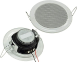 2 sisseehitatud k&otilde;larite komplekt lakke, valge, l&auml;bim&otilde;&otilde;t 135 mm / 60 W, metallist kaitsev&otilde;re, kinnitusklambrid, lihtne paigaldus siseruumidesse, magamistuppa, vannituppa, laek&otilde;lar, kodukino, sisseehitatud k&otilde;lar