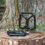 Funn Python lamedad jalgrattapedaalid - laia platvormiga jalgrattapedaalid Bmx/mtb maastikurattale, 9/16 tolline Crmo telg