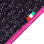 P&otilde;randamattide komplekt Mercedes C-class W203 aastatele 2000&ndash;2007, valmistatud Itaalias vaibast, antratsiit fuksia &auml;&auml;risega