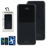 Kiire powerbank 10000 Mah Usb C Usb Power Bank tugev reisile must