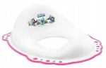 Klosetipott Maltex Smurfs, roosa/valge
