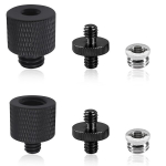 Buaak statiivi adapter, adapter 1/4 kuni m10, statiivi adapteri keere, statiivi adapteri kruvi, 1/4"-20 isane kuni m6 isane, 3/8 kuni 1/4, adapter 3/8 kuni 1/4, mikrofoni statiivile, kaamerale, lampensta