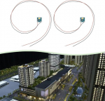 Ototec 10 tk 12v Led valgustipaneel sisemine valgustus mudelraudteehoonetele soe valge Led, &uuml;hildub Hornby Oo Ho mudeliga koos kaabliga