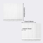 Gwawg 36 paari (72 riba) pildiraamide kinnitusribad piltide riputamiseks ilma puurimiseta, veekindlad kleeplindid raamide riputamiseks ja j&otilde;ulukaunistused