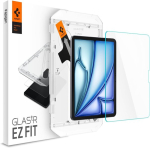 Spigen Glas.tr Ez Fit kaitseklaas, &uuml;hilduv Ipad Air 11 tolli M3 (2025), Ipad Air 11 tolli M2 (2024), paigaldusmall, kristallselge, 9h kile