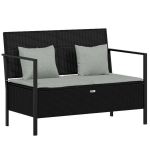2-kohaline aiapink，V&auml;lipink patjadega, must, pol&uuml;rotang CFE7222752