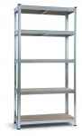 Metallist laoriiul Mar 150x75x30, 5 riiulit x 150kg