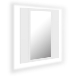 LED-peeglikapp valge 40x12x45 cm, akr&uuml;&uuml;l CFE7907304