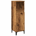 vannitoakapp, vana puit, 30 x 30 x 100 cm, tehispuit CFE7069212