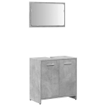 vannitoakapp peegliga, betoonhall, tehispuit CFE9556462