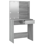 tualettlaud LEDiga, hall Sonoma tamm, 74,5 x 40 x 141 cm CFE2324925