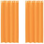 r&otilde;ngastihendiga kardinad 2 tk Oranž 140x245 cm CFE2600643