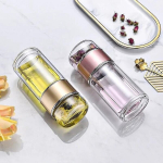 Arbatos vees butelis 350 ml, kahekihiline las, sinine