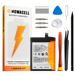 NOWACELL BLP729 Aku Realme 5 5i 5Pro C11 (2021) C21 5000 mAh + T&ouml;&ouml;riistad