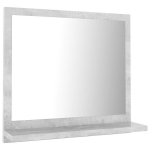 vannitoa peeglikapp betoonhall 40x10,5x37 cm tehispuit CFE604525