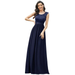 Naiste pitsist &uuml;laosaga maksikleit Saitdress, sinine