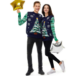 Kampsun unisex Saitdress j&otilde;ulud, LED-kuusk, 2XL