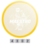 Discgolfi ketas Midrange Driver MAESTRO Active Premium Yellow