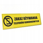 Silt keelatud kasutada telefone, isekleepuv, graveeritud - E seeria
