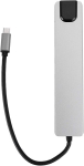 8 in 1 dokkimisjaam, type c kuni 4k kaasaskantavale multifunktsionaalsele hdmi dokkimisjaamale, 8 pordiga kiirlaadimise dokkimisjaama adapter, valmistatud alumiiniumisulamist, pc tarvikud