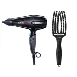 BaByliss PRO Caruso HQ 2400W BAB6970IE + Olivia Garden Finger Brush FB Combo Medium, M