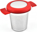 Kohvikannud, teekannud, roostevabast terasest teet&otilde;mmis &ndash; eriti peenest v&otilde;rgust s&otilde;el lahtiste lehtede tee ja kohvi jaoks, punane