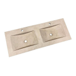 Kivist kraanikauss LAUTUS, 120x46