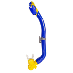 Snorkel kuiv Scorpena Junior J laste, kollane - sinine